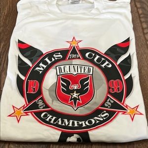 Adidas DC United MLS Cup Champion shirt 1999